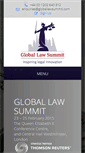 Mobile Screenshot of globallawsummit.com